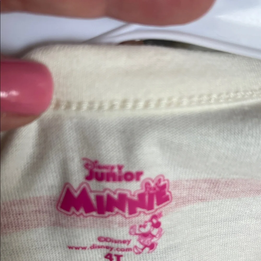 Minnie Mouse Striped Kids Shirt and shorts set. Setting Sail